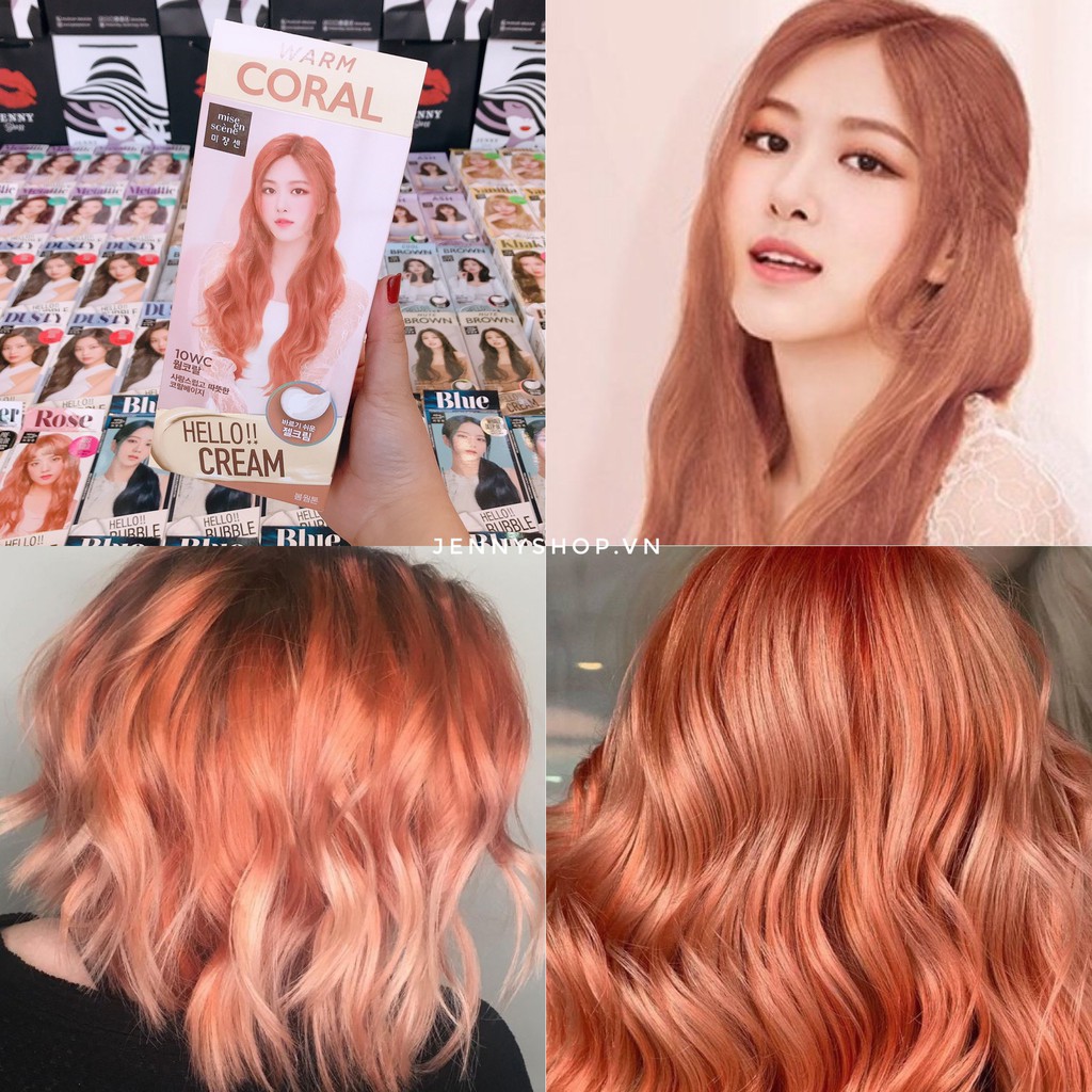 Thuốc Nhuộm Tóc Mise En Scene Hello Cream Personal Hair Color