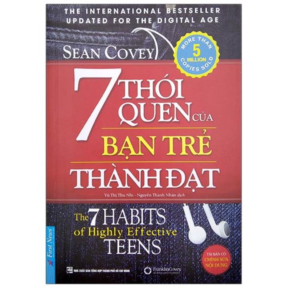 Sách - 7 Thói Quen Của Bạn Trẻ Thành Đạt (First News)