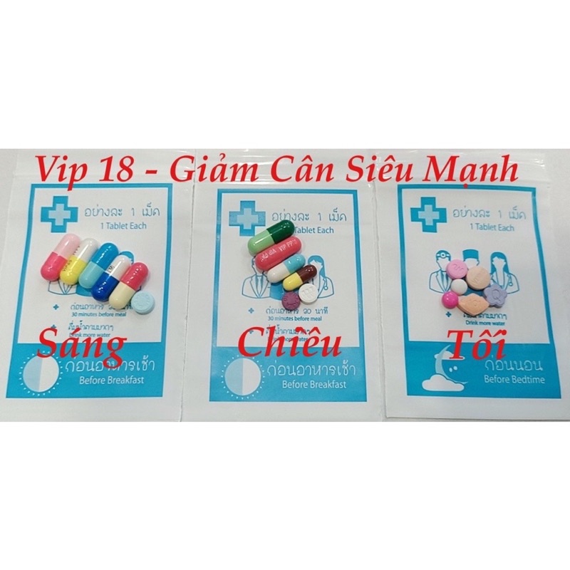 GIẢM CÂN YANHEE VIP 18 - DÀNH CHO CƠ ĐỊA NHỜN