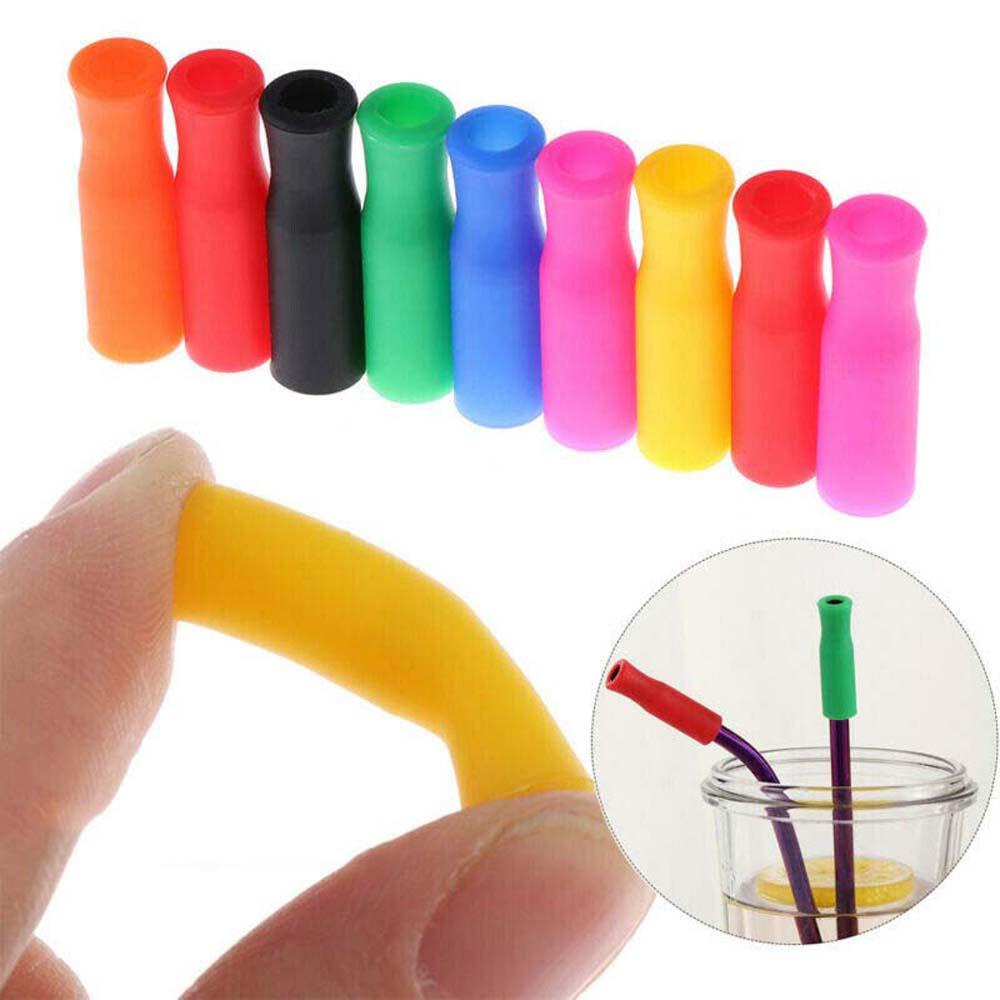 Vỏ Bọc Ống Hút Bằng Silicone Chống Bỏng Tiện Dụng