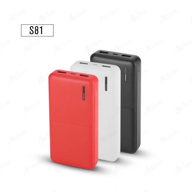 Pin xạc dự phòng Polimer chính hãng Wesdar 10000 mAh