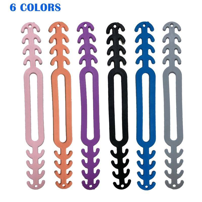 1 Dây Đeo Khẩu Trang Bằng Silicone Chống Trượt Màu Sắc Ngẫu Nhiên