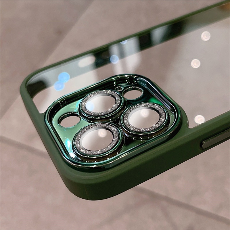 Ốp Điện Thoại Trong Suốt Màu Gradient Cho iPhone 14 plus 13 14 Pro Max 11 12 Pro Max