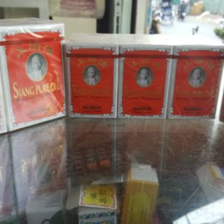 Dầu gió đỏ Siang Pure Oil 3cc-7cc
