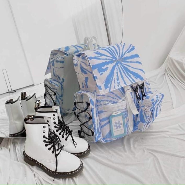 Balo Banawa Loang Màu Tiedye SS2 Unisex Ulzzang Kamex Store