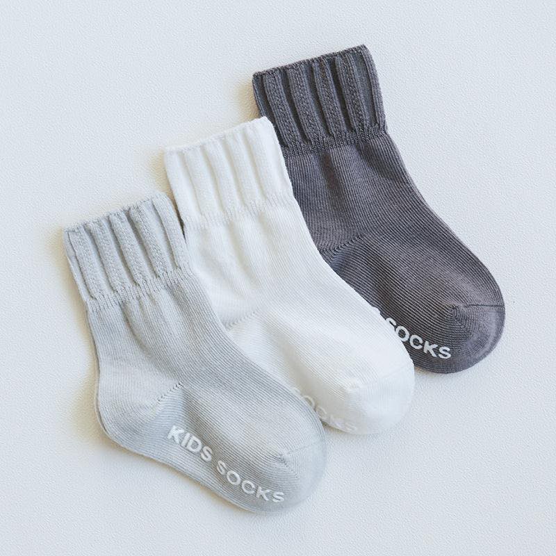 Set tất KidSock TRƠN cổ dài ( tat22 )