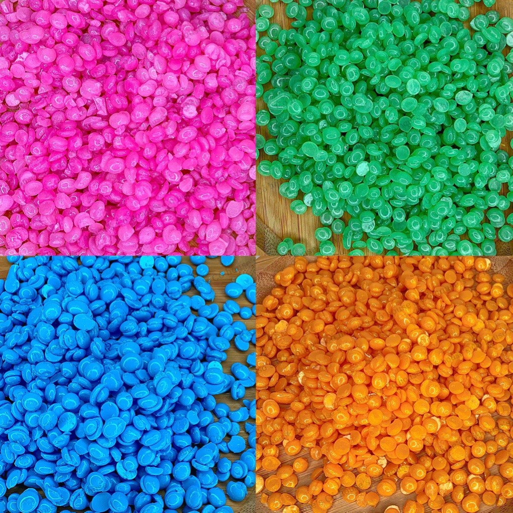 Combo nồi nấu sáp wax pro 100, sáp wax nóng Beans và Mỡ trăn Nstore tặng kèm que gỗ