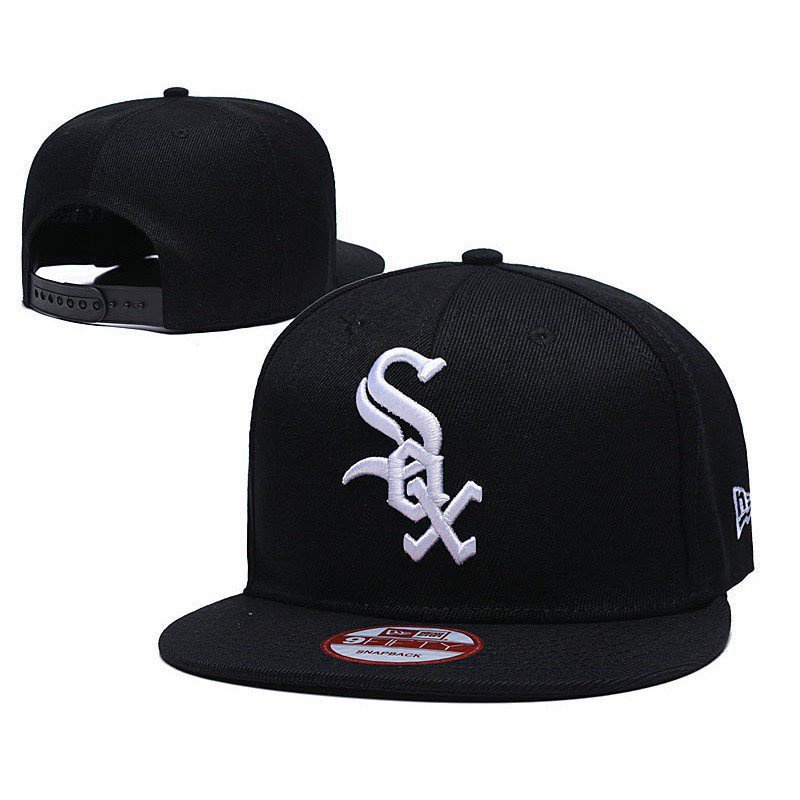 Mũ Lưỡi Trai Cotton Thời Trang ZNW2 MLB Chicago Sox Phong Cách Hip Hop 8sut vA91