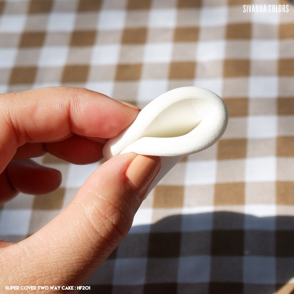 Phấn nền Che Phủ Cao & Kháng Nước Super Cover Two Way Case HF201 | BigBuy360 - bigbuy360.vn