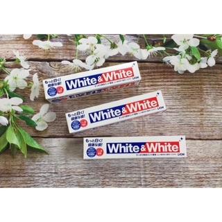 KEM ĐÁNH RĂNG WHITE AND WHITE LION NHẬT BẢN Hơi thở thơm mát cùng nụ cười