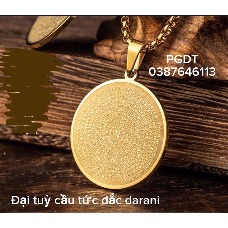 Dây chuyền Đại Tuỳ Cầu Tức Đắc Đà ra ni và Chú Lăng Nghiêm