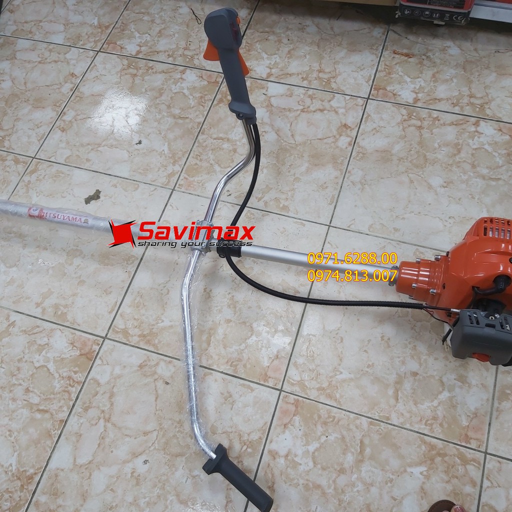 Máy cắt cỏ Mitsuyama thương hiệu Nhật tặng đầu cắt cước