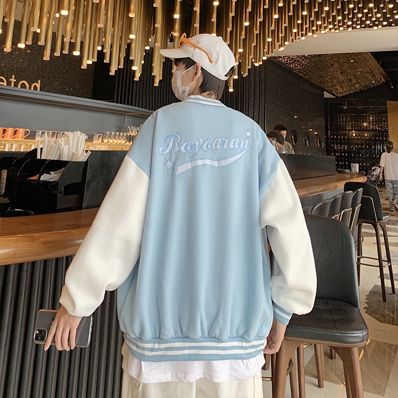 Áo Khoác Cardigan Nỉ Bông LOGO RAY Form Rộng Basic Nam Nữ Unisex Ulzzang NUPAKACHI