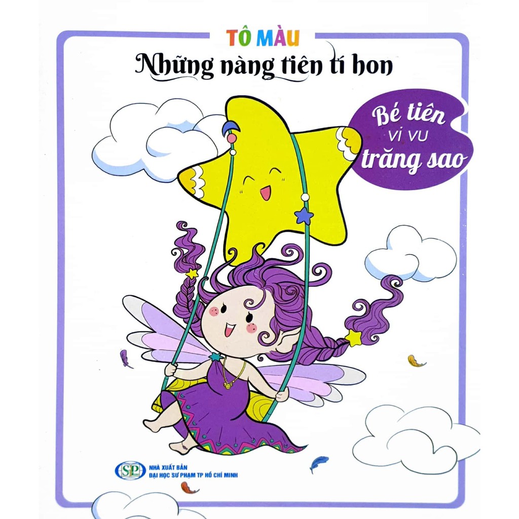 Sách - Tô màu Những Nàng Tiên Tí Hon