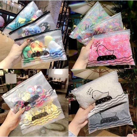 Túi đựng khẩu trang chống bụi - TÚI ZIP TRONG MỜ cao cấp 20x13.5cm | BigBuy360 - bigbuy360.vn