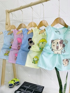 Bộ đồ noubaby hè mát cho bé 2 tháng - 5 tuổi