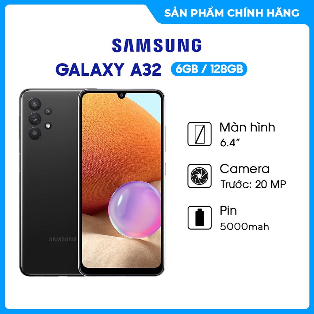 Điện Thoại Samsung Galaxy A32 (128GB/8GB) - MediaTek Helio G80
