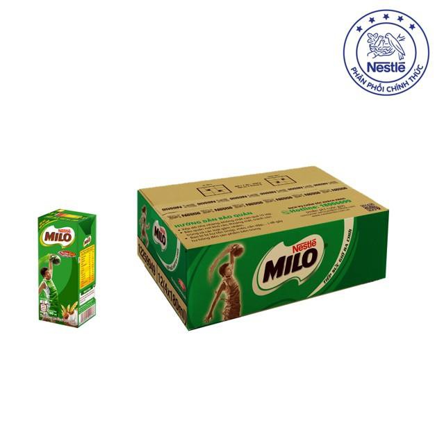 Thùng 48 hộp sữa nước Nestle Milo 180ml