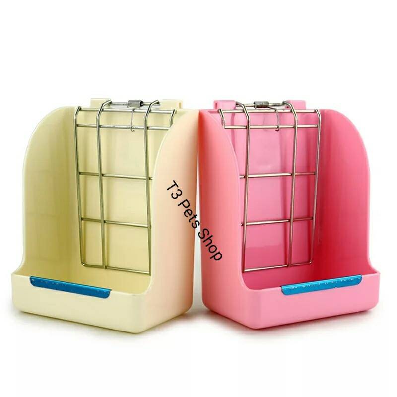 khay kẹp cỏ khô dành cho thỏ/ bọ/ chinchila/ sóc bắc mỹ