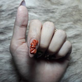 hoa bột trang trí móng ( hoa ôm đá)