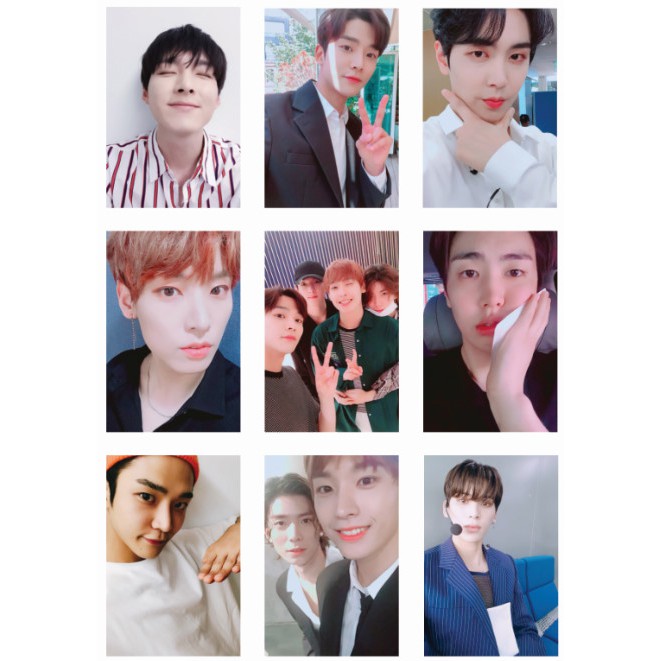 Lomo card 72 ảnh nhóm SF9 update Twitter