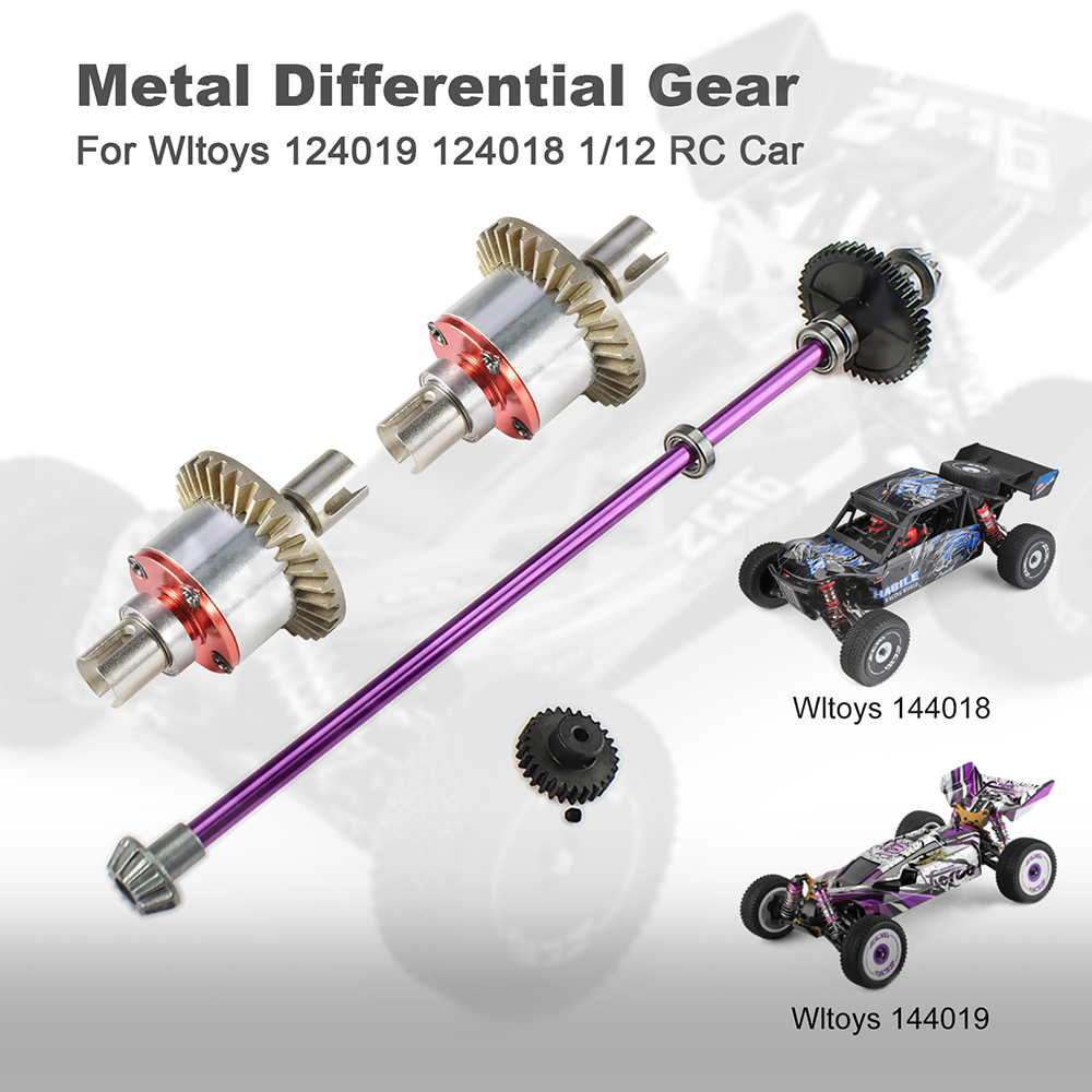 RC Phụ Tùng Cho Xe Đồ Chơi Wltoys 124019 124018 Tỉ Lệ 1 / 12