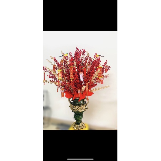 Bình hoa composite,Mỹ nghệ shop, decor, trang trí, quà tặng sinh nhật, tân gia, bình hoa giả, cao cấp mã chân hoa bao vỡ