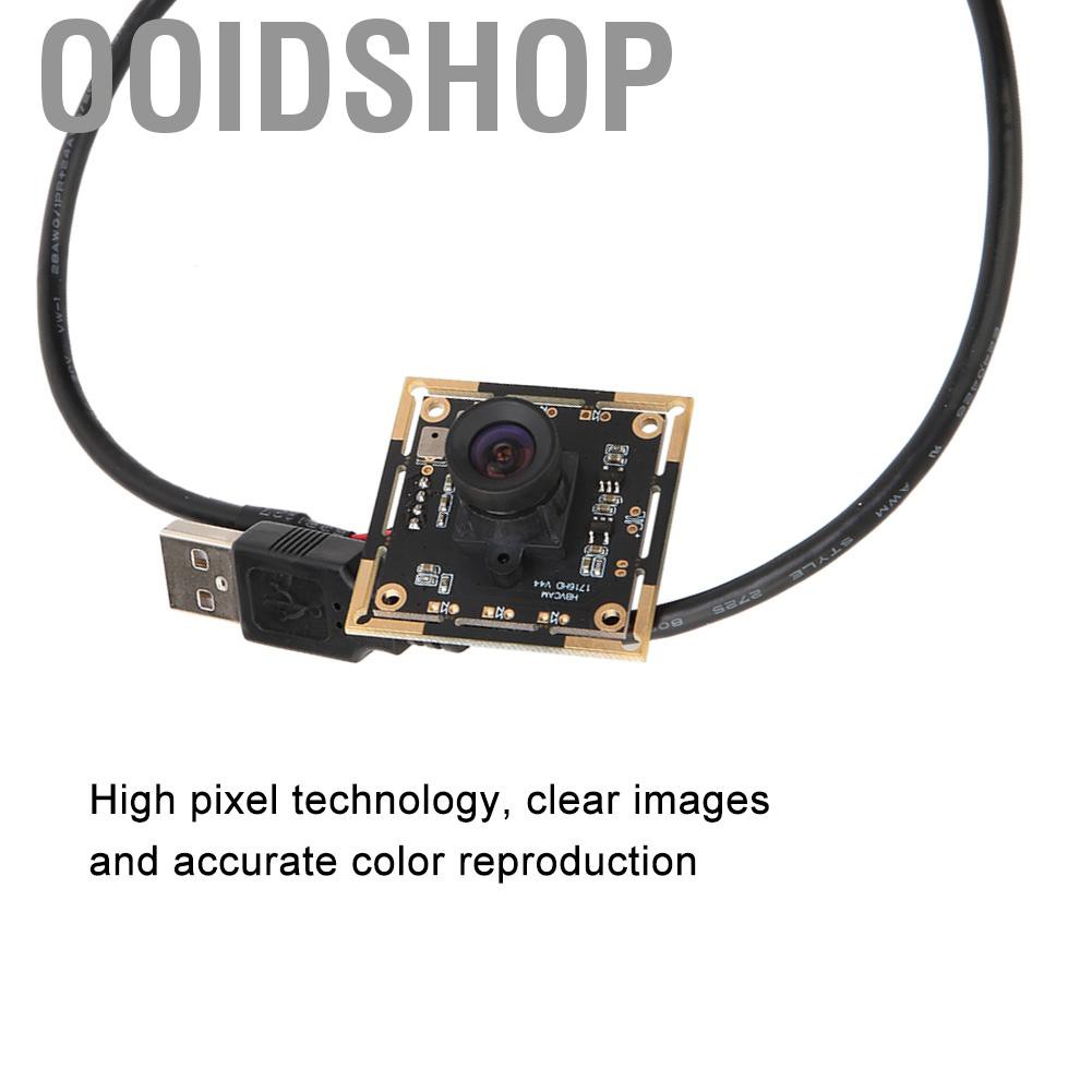 Mô đun camera USB góc rộng 1920x1080 HD 100 ° kèm chip Ov2710 chất lượng