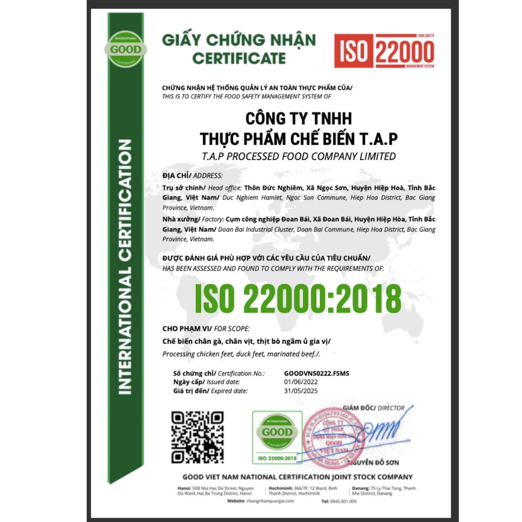 Chân gà - vịt cay Việt Nam - Ủ vị Tứ Xuyên - TAPFOOD- thơm ngon chuẩn vị - FREESHIP - Giòn dai tươi mới