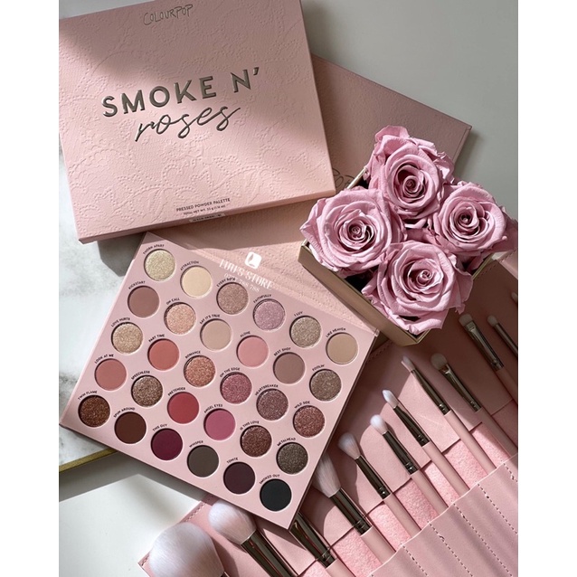 Bảng Phấn Mắt Colourpop Smoke N' Roses