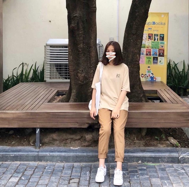 BASIC PANT KAKI - Quần kaki trơn xanh/be/tan/đen/hồng unisex