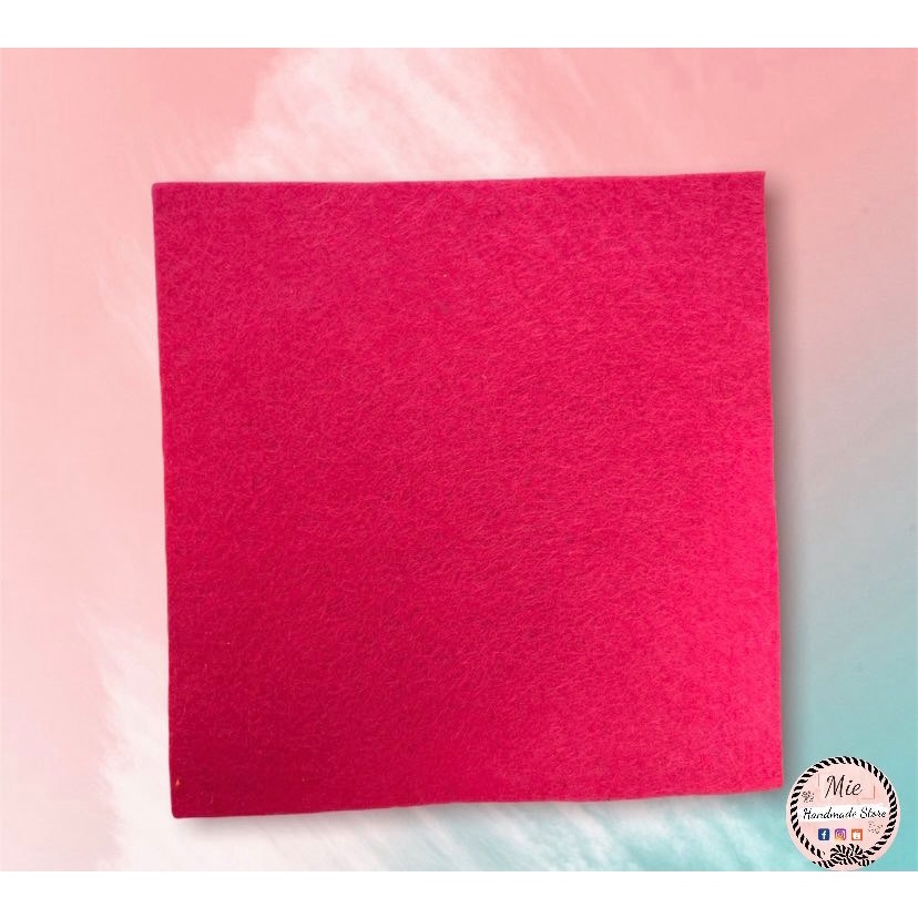 Vải dạ nỉ cứng làm đồ handmade nhiều kích cỡ