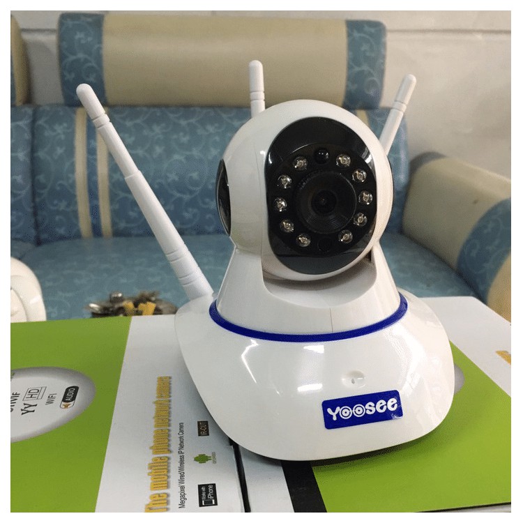 Camera Yoosee chống trộm 3 Anten IP Wifi 2.0M - HD1080 | WebRaoVat - webraovat.net.vn