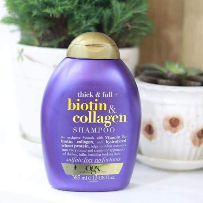 Lẻ Dầu Xả Biotin Collagen [Hàng Chính Hãng] chống rụng tóc và kích thích mọc tóc hiệu quả, hương thơm ngọt ngào, 385ml