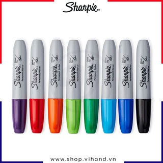 Bút lông ngòi dẹp đánh dấu lên mọi bề mặt Sharpie Chisel Tip