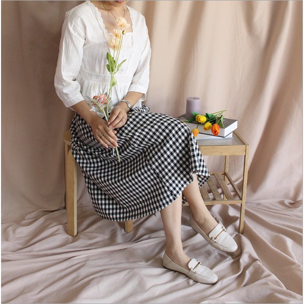 Phông vải trơn chụp ảnh, vải treo tường, màu trắng-đen-xám - House Decor