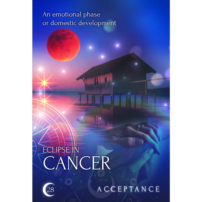 Bộ Bài Zodiac Moon Reading Cards (Mystic House Tarot Shop) - Bài Gốc Authentic Chính Hãng 100%