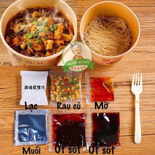1 THÙNG MIẾN TRÙNG KHÁNH CHUA CAY (1 Thùng = 6 cốc)