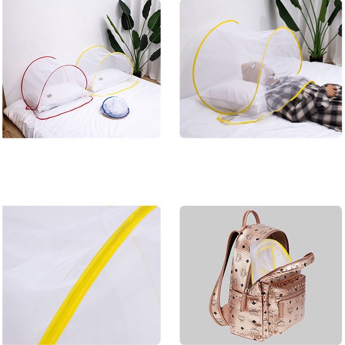 Màn Chống Muỗi Mini Có Thể Gập Lại Chuyên Dụng Cho Mặt Và Mặt