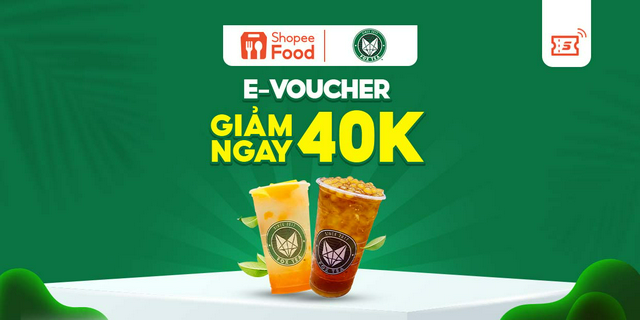 HCM Giảm 40K đơn từ 50K FOX Tea - Trà Sữa & Ăn Vặt khi đặt ShopeeFood trên Shopee