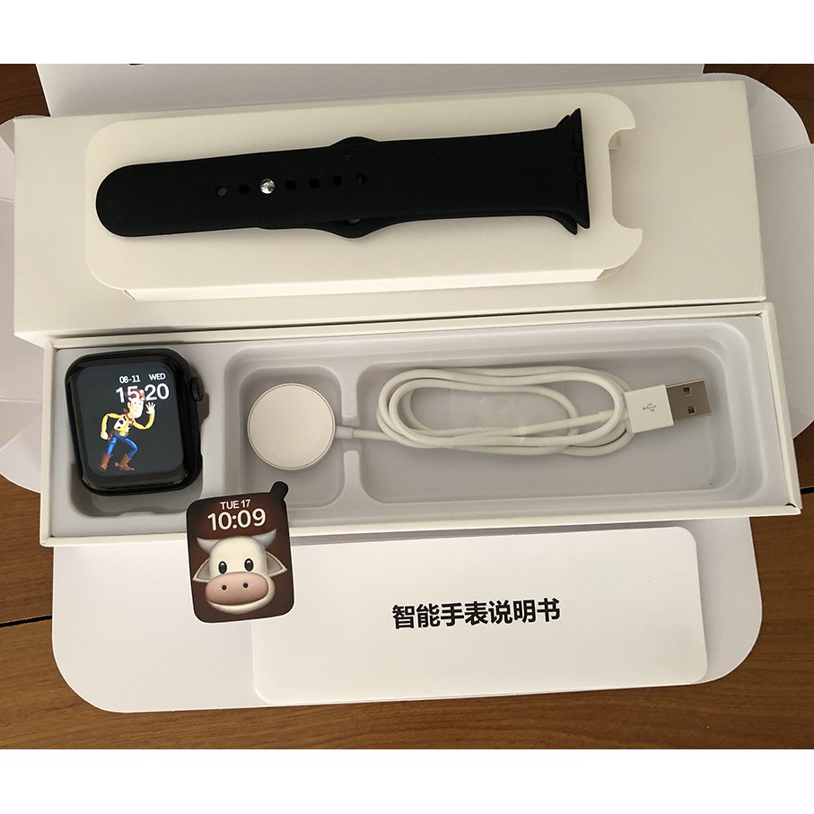 Đồng Hồ Thông Minh Seri 6 / Smart Watch Seri 6 Bản Cao Cấp Logo Táo / Kết Nối Bluetooth - Bảo Hành 6 Tháng