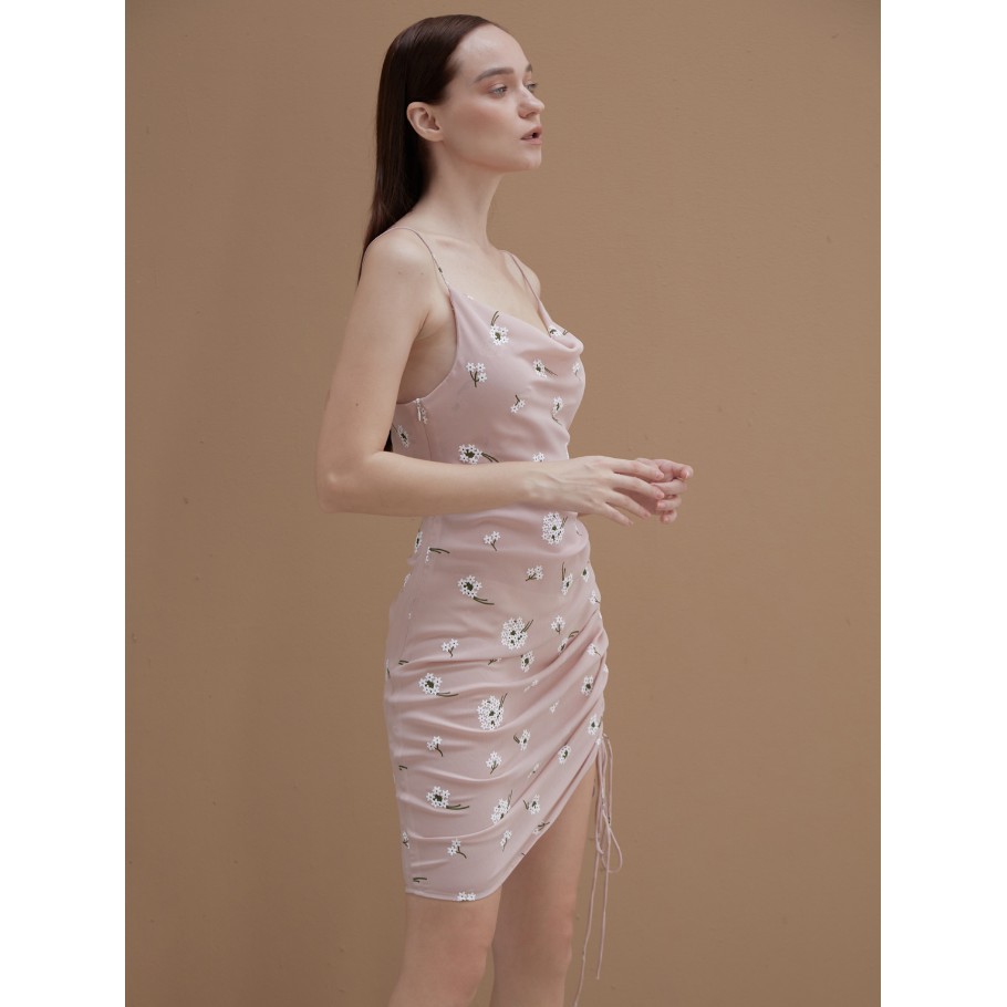 COCO SIN - Đầm 2 Dây Hoa Hồng Pastel | BigBuy360 - bigbuy360.vn