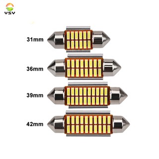 2 Đèn led thừng 2X C10W C5W 31mm 36mm 39mm 42mm cho nội thất đọc sách lỗi thiết kế tự do
