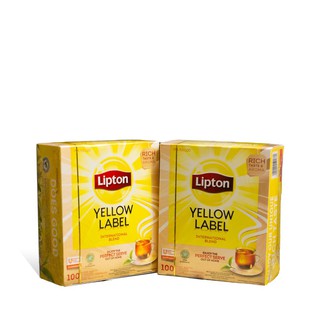 Trà Lipton nhãn vàng, Trà túi lọc - hộp 100 gói nhúng