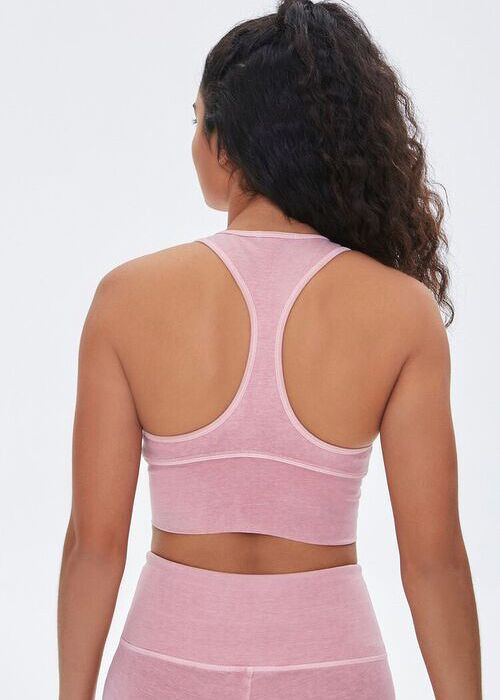 Sport bra crop F21 nhún ngực