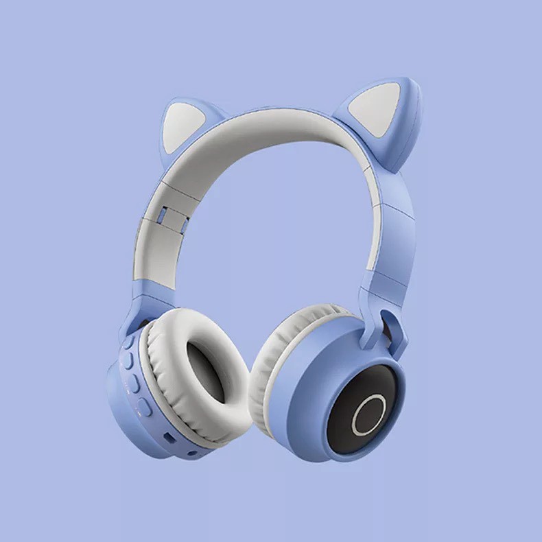 HEADPHONE BLUETOOTH TAI MÈO CAT EYES - Headphone Bluetooth tai mèo cực xinh xắn