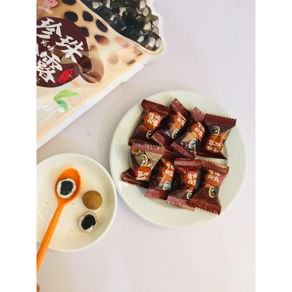 Kẹo Trà Sữa Trân Châu Đài Loan - Gói 120gr