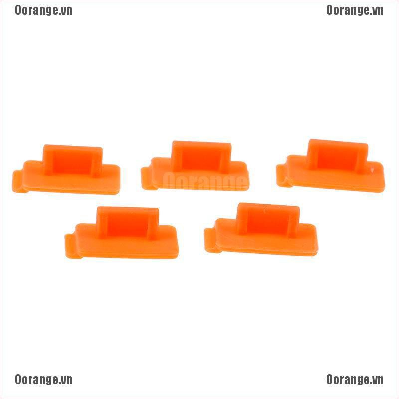 Bộ 5 Nắp Đậy Chống Bụi Cho Sạc Điện Thoại