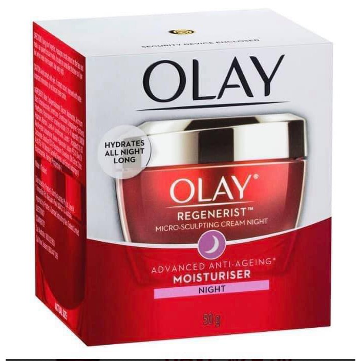[Hàng Úc] Kem dưỡng ẩm chống lão hoá hiệu quả cao Olay Regenerist Micto Sculpting Cream 48g