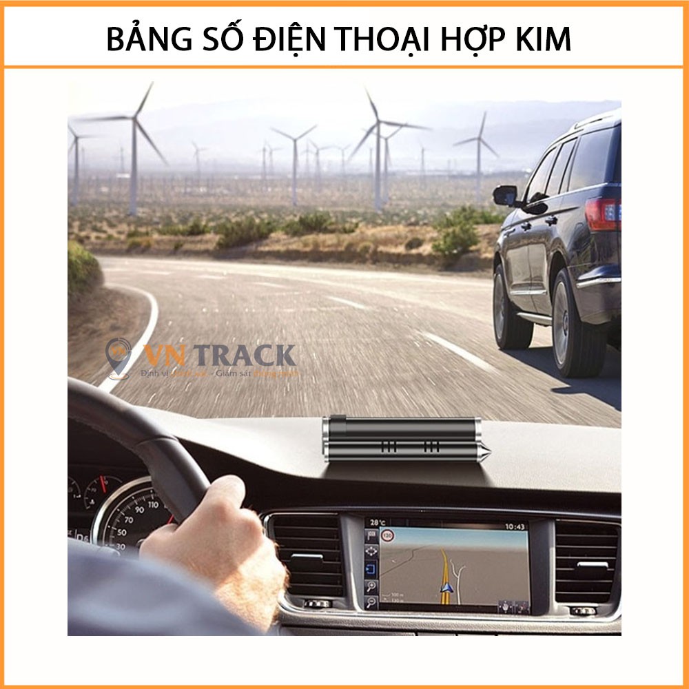 [Mã SKAMLTSM9 giảm 10% đơn 99K] Bảng Số Điện Thoại Hợp Kim Để Taplo Ô Tô Tích Hợp Búa Thoát Hiểm Đập Kính Ô Tô